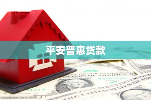 万江平安普惠贷款