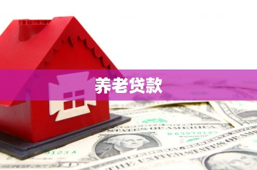 万江养老贷款