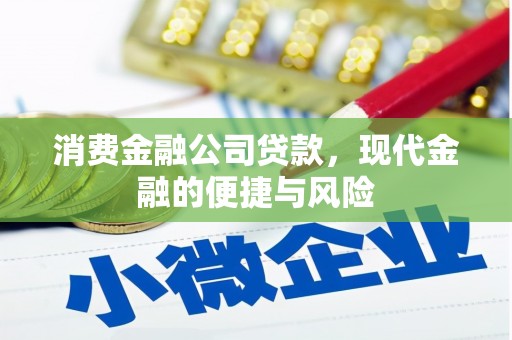 万江消费金融公司贷款，现代金融的便捷与风险